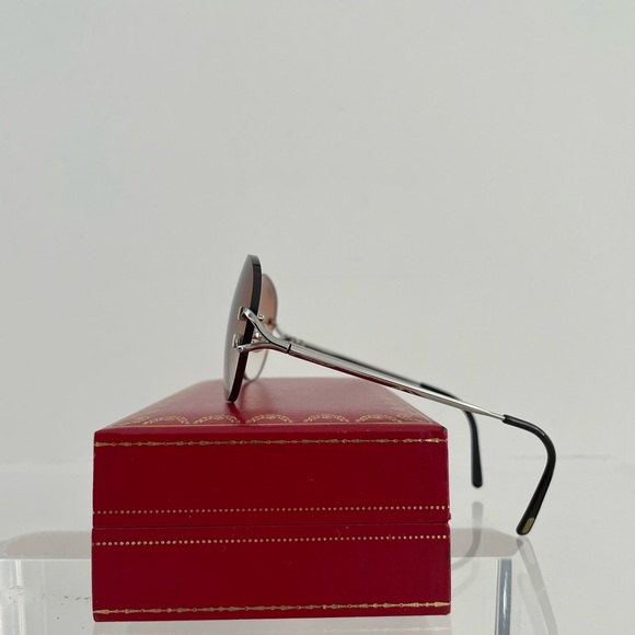 Cartier Glasses Silver Frame - Picture 7 of 7